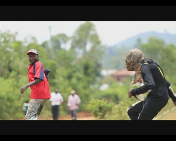 Masked Men Chasing People