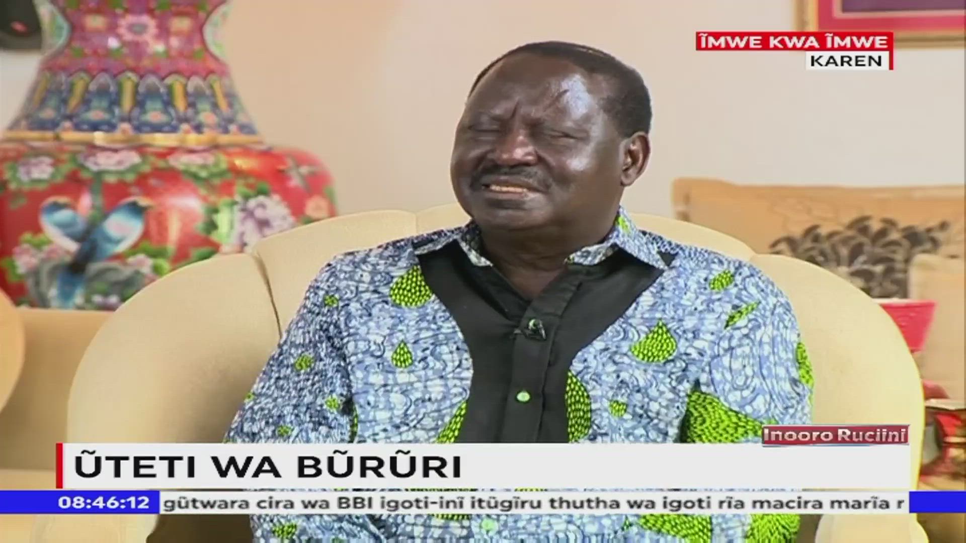 One On One With H. E Raila Odinga