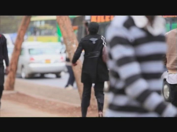 Men Trapping Pedestrians